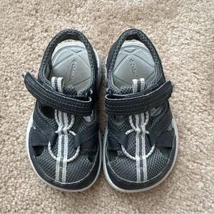 Columbia Toddler 8 Tech Sun Wave Gray Sandals